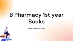 B. PHARMACY 1ST YEAR BOOKS